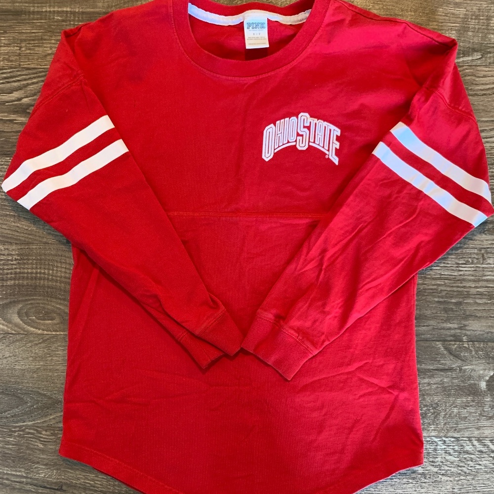 PINK Ohio State University Jersey Longsleeve